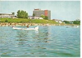 (A)carte postala(marca fixa) -MANGALIA-Vedere de pe mare, Necirculata, Printata