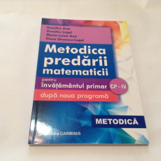 METODICA PREDARII MATEMATICII PENTRU INVATAMANTUL PRIMAR-DUMITRU ANA,P12 foto