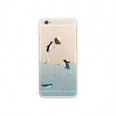 Husa APPLE iPhone 4/4S - Ultra Trendy (Pinguin) foto