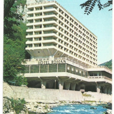 (A)carte postala(ilustrata) -CARAS SEVERIN-BAILE HERCULANE-Hotel Roman