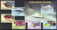 CUBA 2007 - PESTI, FAUNA - SERIE DE 6 TIMBRE+BLOC NESTAMPILAT - MNH / fauna312 foto