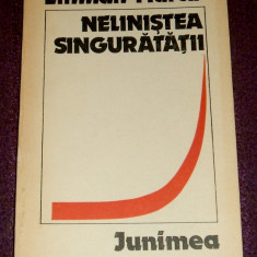 Emilian Marcu - Nelinistea singuratatii (1982), poezii, editie princeps