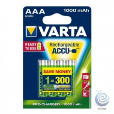 Acumulatori Varta AAA 1000 mAh / blister 4 buc foto