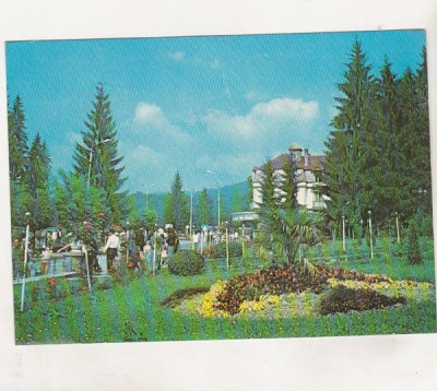bnk cp Sovata - Vedere din parc - circulata - marca fixa foto