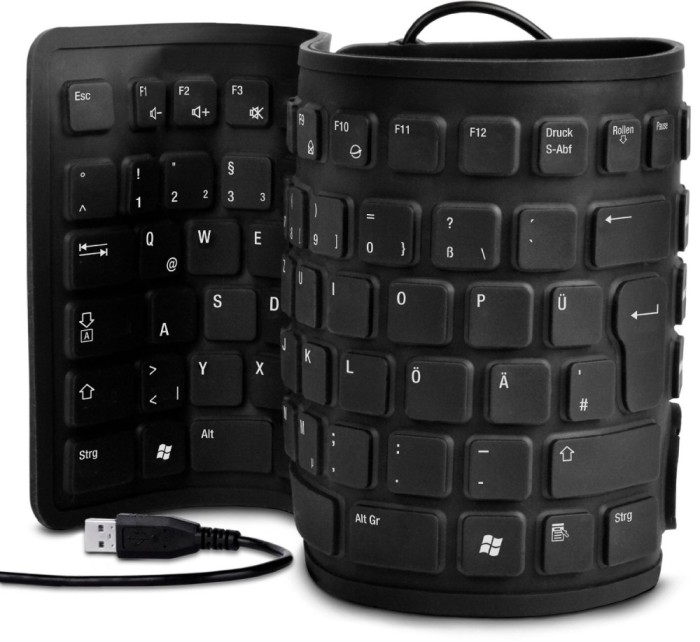 Tastatura flexibila din silicon foto mare Tastatura flexibila din silicon foto mare
