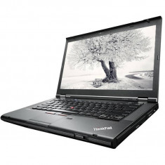 Laptop second hand Lenovo ThinkPad T430 i5-3320M 2.6GHz up to 3.30GHz 4GB DDR3 320GB HDD Webcam 14 inch foto