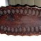 Platou oval rustic vechi sculptat lemn stare buna.