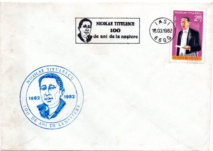 Romania 1982, Nicolae Titulescu 100 de ani de la nastere