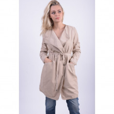 Trench Dama Vila Emmely Chic Bej foto