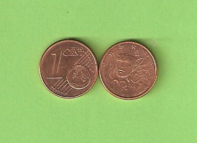 FRANTA 1 Eurocent / 2011 foto