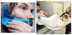 ?ablon Modelare Barba + Manta pentru Barba foto