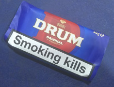 Tutun pentru rulat Drum Original/ Drum Bright Blue-tutun Bucuresti 50grame=25lei foto