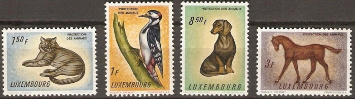 Luxemburg 1961 - cat.nr.595-8 neuzat,perfecta stare