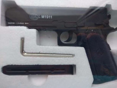 Pistol Airsoft CyberGun Colt 1911 CO2 6mm foto
