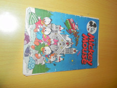 revista Mickey Mouse limba romana diverse numere 1991, 1992, 1993, 1994 foto