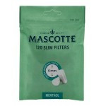 Filtre tigarete MASCOTTE SLIM MENTHOL 6mm 120 foto