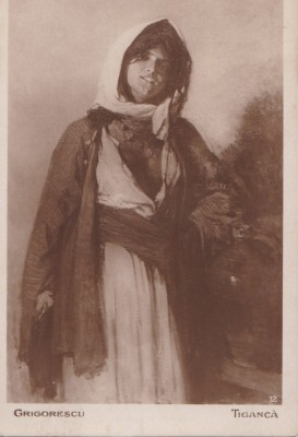 CARTE POSTALA N.GRIGORESCU - TIGANCA foto