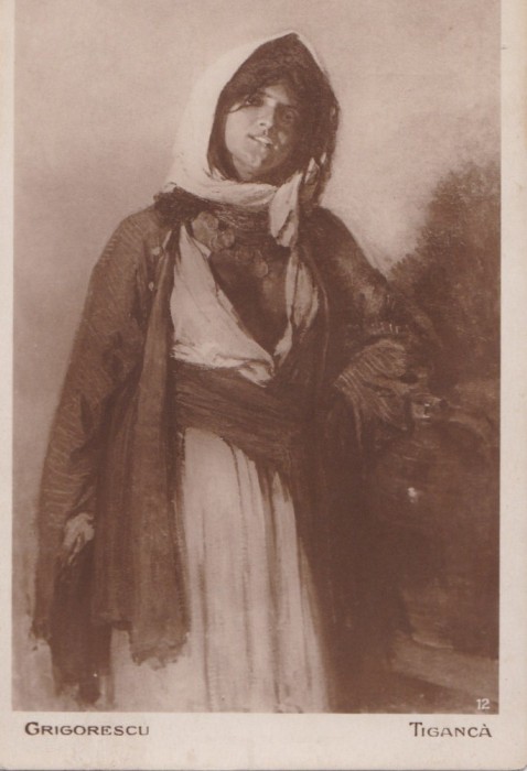 CARTE POSTALA N.GRIGORESCU - TIGANCA