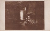 CARTE POSTALA N.GRIGORESCU - LA VATRA