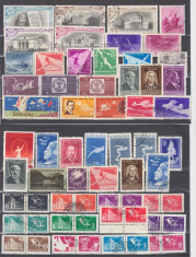 Romania dupa 1950 lot timbre stampilate ( 7 ) foto