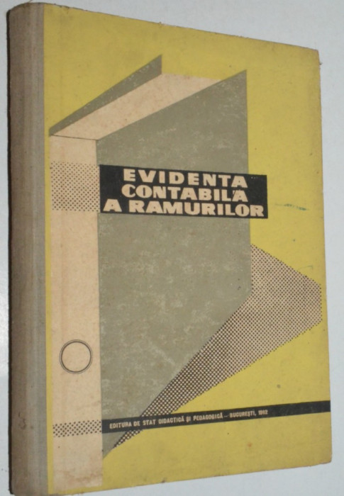 Evidenta contabila a ramurilor- 1962