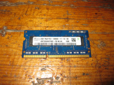 ram laptop 2GB 1600 mhz SK hynix 1Rx8 PC3-12800-11-12-B2 , FUNCTIONAL foto