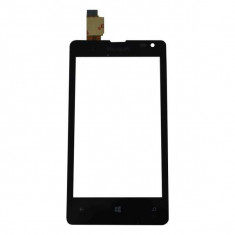 Touchscreen Microsoft Lumia 435 Dual SIM Negru foto