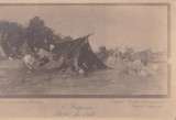 CARTE POSTALA N.GRIGORESCU - SATRA DE LAETI