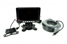 Sistem KIT Monitor Senzor Parcare + Camera mansarier NIGHT-VISION AL-210817-19 foto