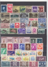 Romania dupa 1950 lot timbre stampilate ( 6 ) foto