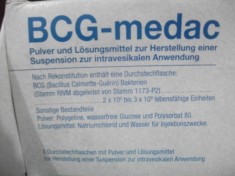 BCG Medac urologic originar Germania foto
