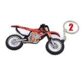 Breloc HONDA CRF silicon motocicleta ambalaj cadou