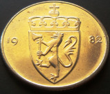Cumpara ieftin Moneda 50 ORE - NORVEGIA, anul 1982 *cod 4550, Europa