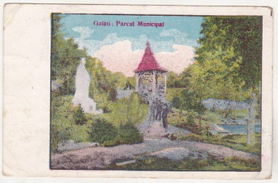 bnk cp Galati - Parcul Municipal - circulata 1928 foto