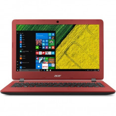 Laptop Acer Aspire ES1-332 13.3 Inch HD Intel Celeron N3450 4 GB DDR3 64 GB eMMC Intel HD 500 Windows 10 Home Rosu foto