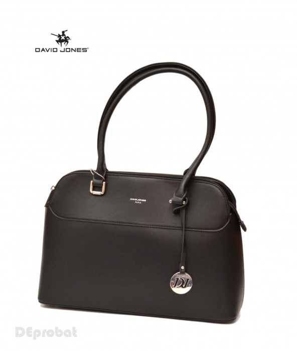 Geanta dama neagra piele originala David Jones 5617-2 - Model cu 3 compartimente foto mare Geanta dama neagra piele originala David Jones 5617-2 - Model cu 3 compartimente foto mare