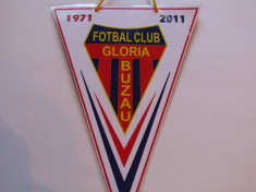 Fanion fotbal - GLORIA BUZAU (aniversare 40 de ani 1971-2011) foto