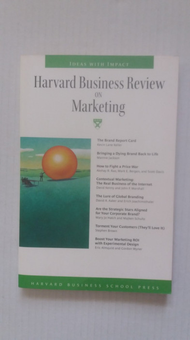 On Marketing - Harvard Business Review