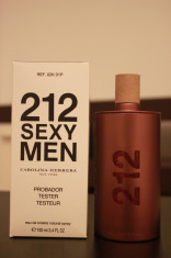 Parfum Original Carolina Herrera 212 Sexy Men EDT (100ml) Tester foto