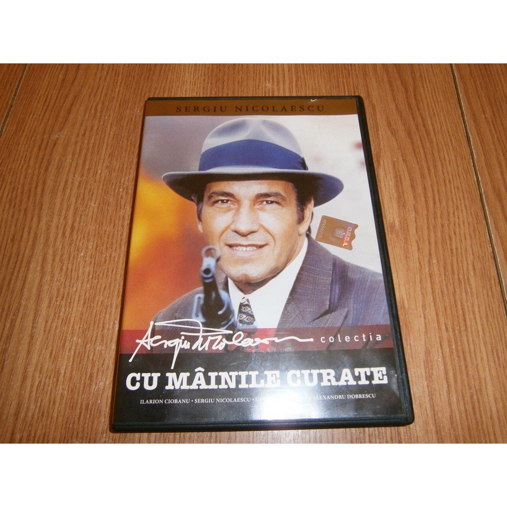 Filmul Cu Mainile Curate Sergiu Nicolaescu Dvd Colectie Romana