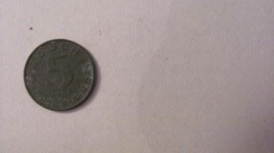 CY - 5 groschen 1968 Austria / zinc foto