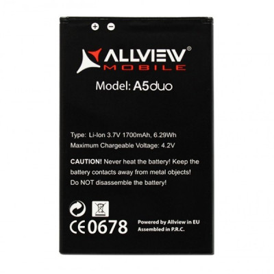 Acumulator Allview A5 Duo produs nou original foto