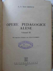 Opere Pedagogice Alese Vol.3 - A.s. Macarenco ,401478 foto