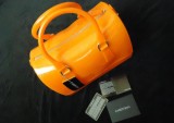 Geanta Dama Furla Candy Bag Silicon Orange Glitter Lacatel Made in Italy