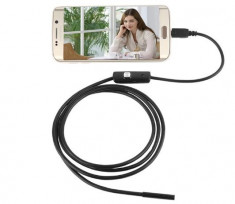 Camera endoscop 1m pentru Android sau PC foto