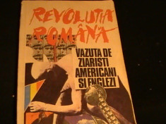 REVOLUTIA ROMANA- VAZUTA DE ZIARISTI AMERICANI SI ENGLEZI-236 PG A 4- foto