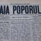 FOAIA POPORULUI - SIBIU 1898 - VIZITA REGELUI CAROL I IN RUSIA - RECLAME EPOCA