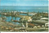 (A)carte postala(ilustrata) -CONSTANTA-Vedere din port, Circulata, Printata