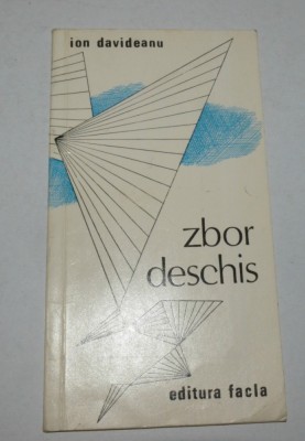Zbor deschis - Ion Davideanu - 1979 foto