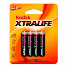 Baterii alcaline Kodak XtraLife AAA LR03 foto